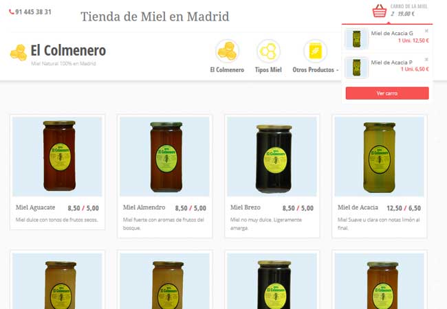 Miel El Colmenero